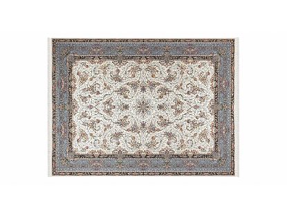 تصویر فرش پاتریس طرح پیچک رنگ کرم 1200 شانه